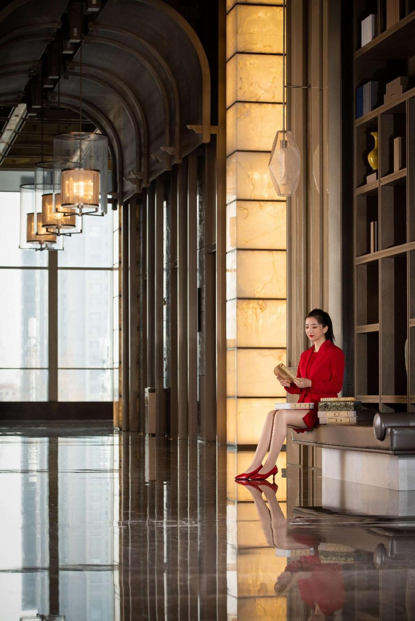 ננג'ינג Kempinski Hotel Nanjing מראה חיצוני תמונה
