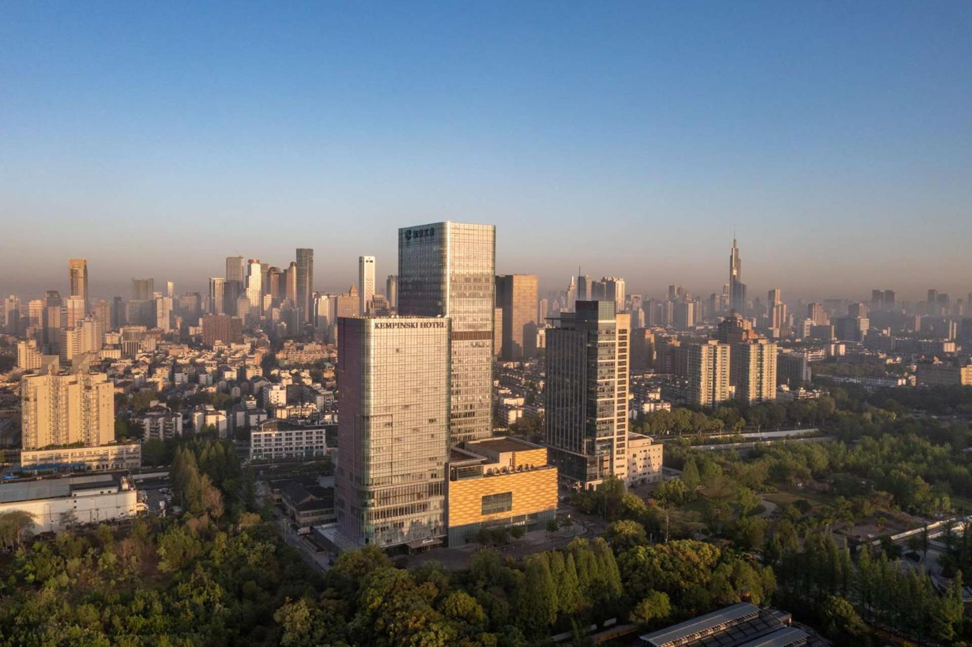 ננג'ינג Kempinski Hotel Nanjing מראה חיצוני תמונה